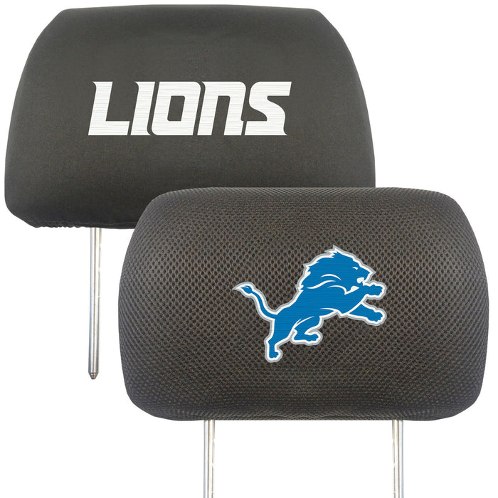 Detroit Lions Headrest Covers FanMats-0