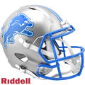 Detroit Lions Helmet Riddell Replica Full Size Speed Style 2024-0