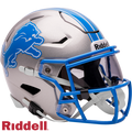 Detroit Lions Helmet Riddell Replica Mid-Size MIDI SpeedFlex Style-0