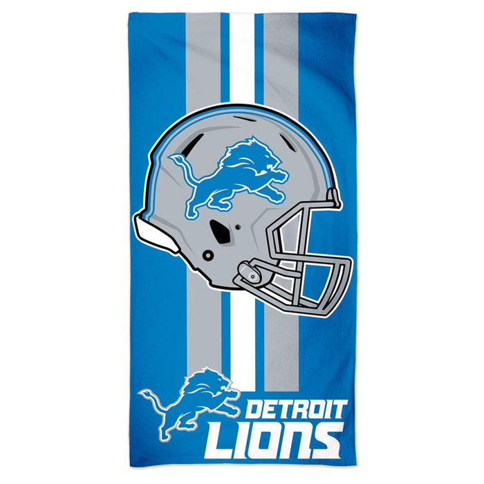 Detroit Lions Towel 30x60 Beach Style-0