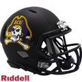 East Carolina Pirates Helmet Riddell Replica Mini Speed Style Matte Black-0