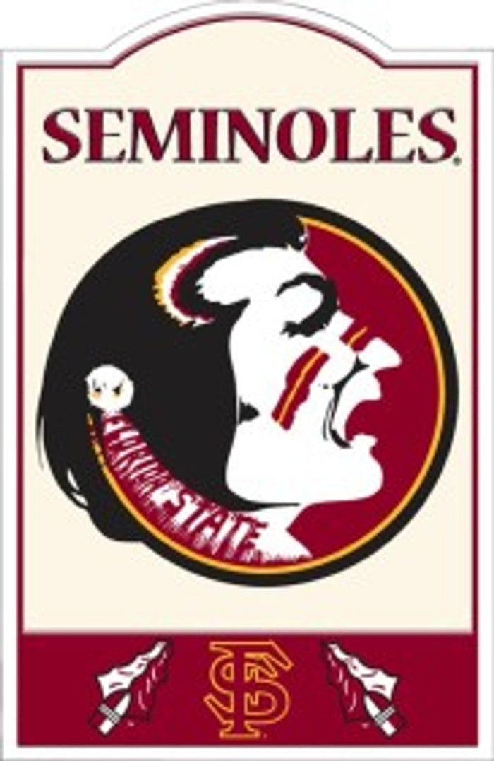 Florida State Seminoles Sign Metal Nostalgic CO-0