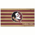 Florida State Seminoles Sign Wood 9x17 Flag-0
