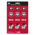 Georgia Bulldogs Decal Set Mini 12 Pack-0