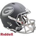 Georgia Bulldogs Helmet Riddell Replica Full Size Speed Style Slate Alternate-0