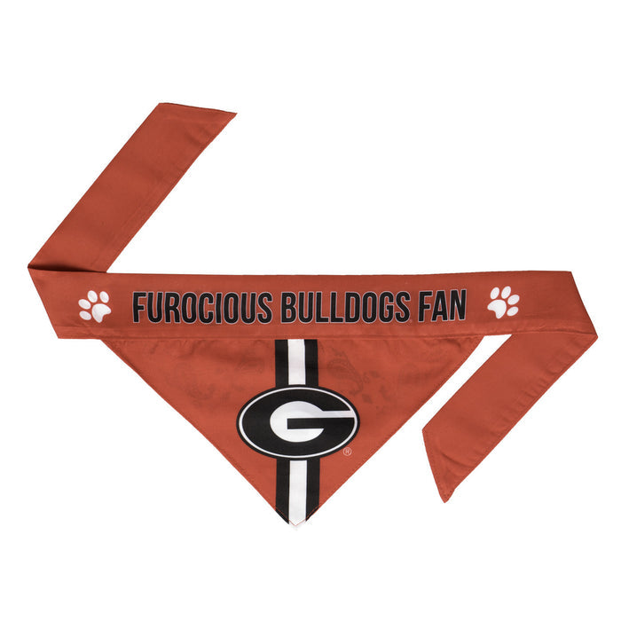Georgia Bulldogs Pet Bandanna Size S-0
