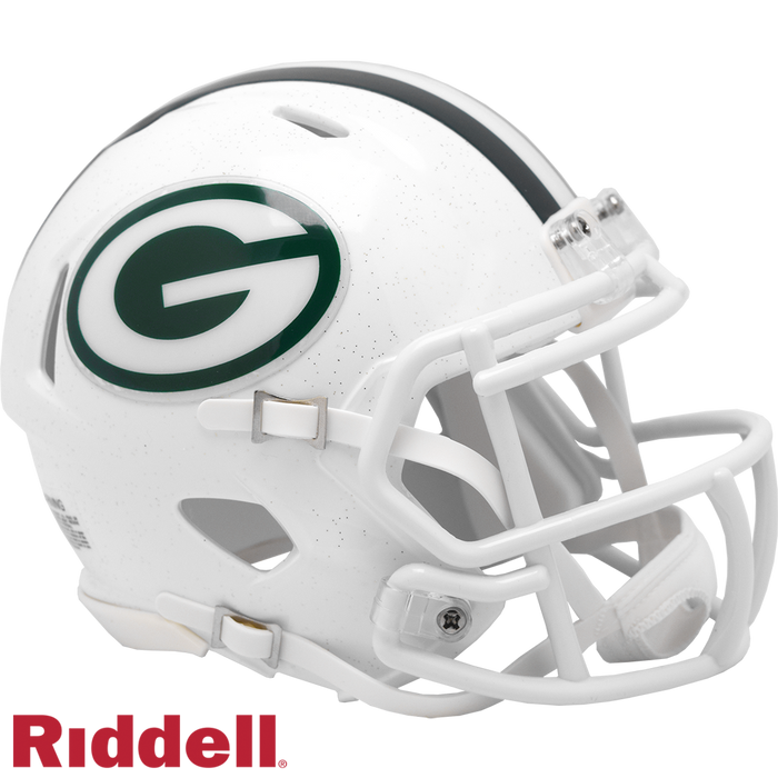 Green Bay Packers Helmet Riddell Replica Mini Speed Style On-Field Alternate 2024-0