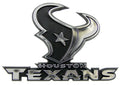 Houston Texans Auto Emblem - Silver-0