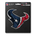 Houston Texans Decal 5x8 Die Cut 3D Logo Design-0