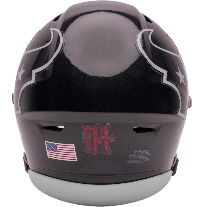 Houston Texans Helmet Riddell Replica Mid-Size MIDI SpeedFlex Style-1