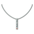 Houston Texans Necklace Silver Bar-0