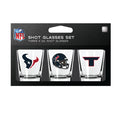 Houston Texans Shot Glass Set 3 Pack-0