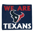 Houston Texans Towel 15x18 Rally Style Full Color-0