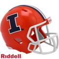 Illinois Fighting Illini Helmet Riddell Pocket Pro Speed Style Periodic Restock-0