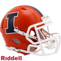 Illinois Fighting Illini Helmet Riddell Replica Mini Speed Style-0