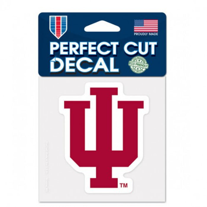 Indiana Hoosiers Decal 4x4 Perfect Cut Color-0