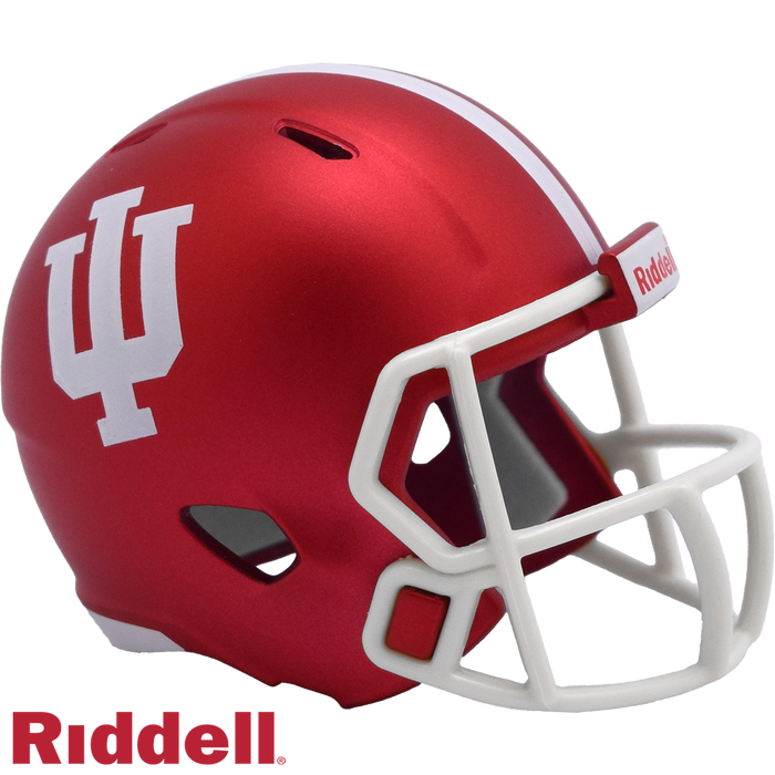 Indiana Hoosiers Helmet Riddell Pocket Pro Speed Style Periodic Restock-0