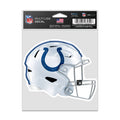 Indianapolis Colts Decal 3.75x5 Helmet Fan-0