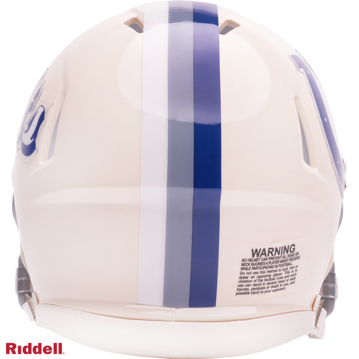Indianapolis Colts Helmet Riddell Replica Mini Speed Style Retro Collection-3