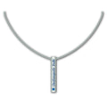 Indianapolis Colts Necklace Silver Bar-0