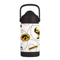 Iowa Hawkeyes Kids Bottle 12oz Stainless Steel Mascot-0