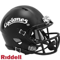 Iowa State Cyclones Helmet Riddell Replica Mini Speed Style Black-0