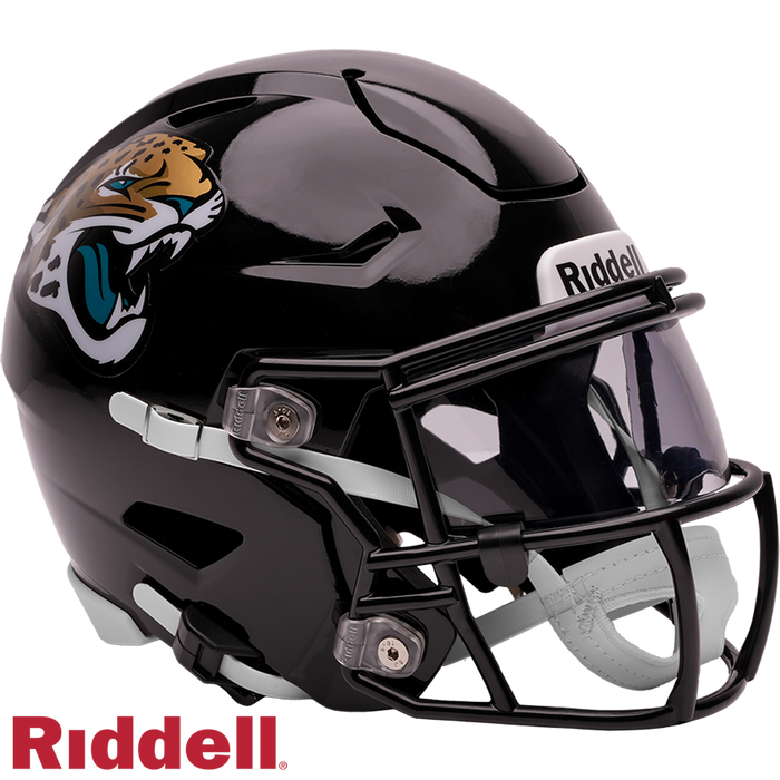 Jacksonville Jaguars Helmet Riddell Replica Mid-Size MIDI SpeedFlex Style-0