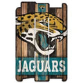 Jacksonville Jaguars Sign 11x17 Wood Fence Style-0