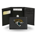 Jacksonville Jaguars Wallet Trifold Leather Embroidered-0