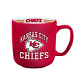Kansas City Chiefs Coffee Mug 15oz Stripe Design-0