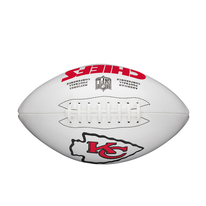 Kansas City Chiefs Football Full Size Autographable-0