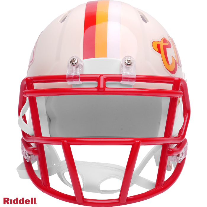 Kansas City Chiefs Helmet Riddell Replica Full Size Speed Style Retro Collection-1
