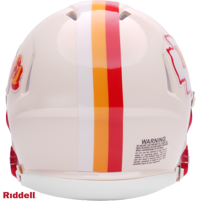 Kansas City Chiefs Helmet Riddell Replica Full Size Speed Style Retro Collection-2