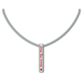 Kansas City Chiefs Necklace Silver Bar-0