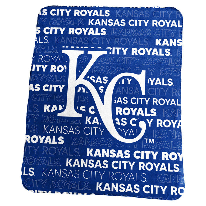 Kansas City Royals Blanket 50x60 Fleece Classic-0