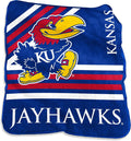 Kansas Jayhawks Blanket 50x60 Raschel Throw-0
