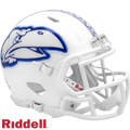 Kansas Jayhawks Helmet Riddell Replica Mini Speed Style White-0