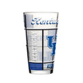 Kentucky Wildcats Pint Glass 16oz Quilted Stained Boxed-0