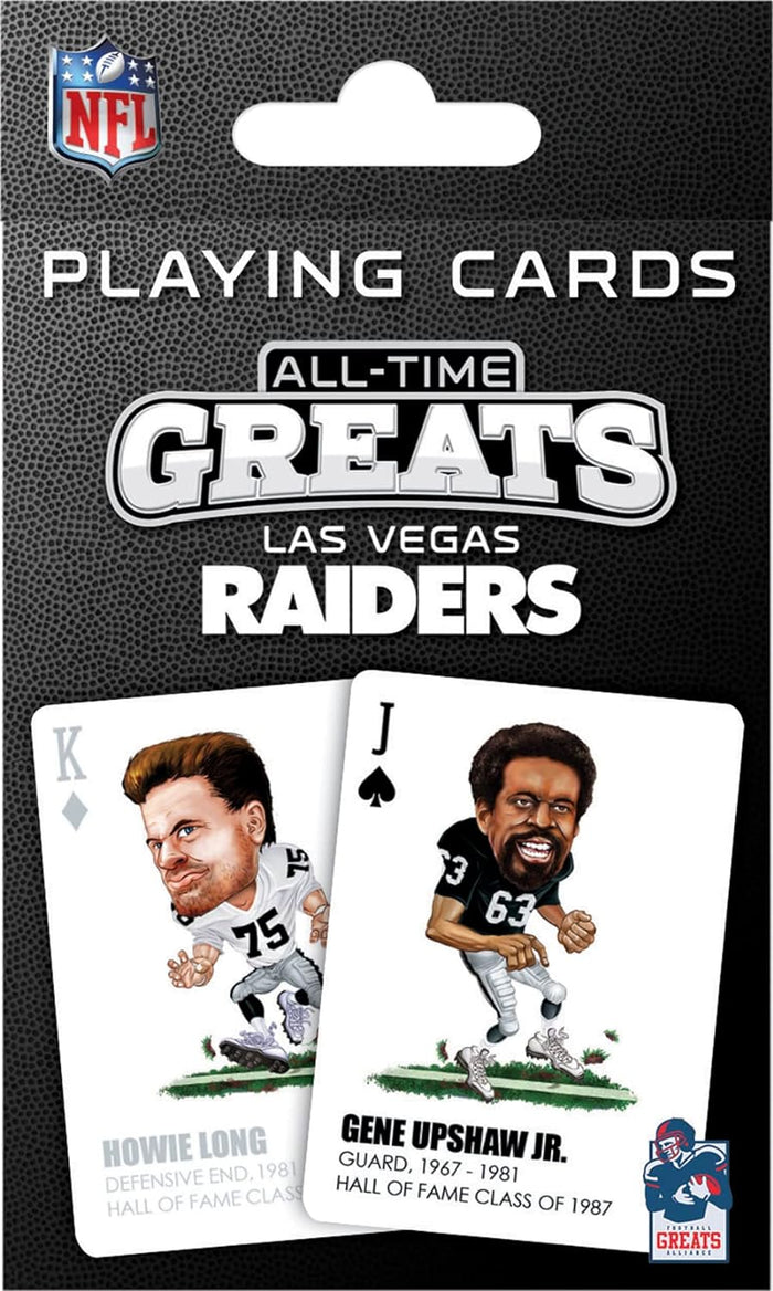 Las Vegas Raiders Playing Cards All-Time Greats-0