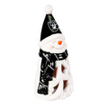 Las Vegas Raiders Statue 8 Inch LED Snowman-0