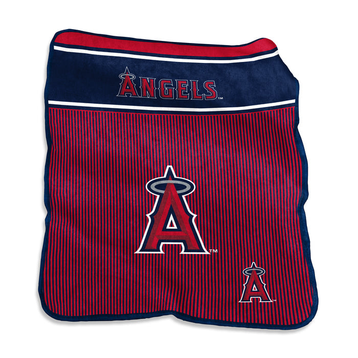 Los Angeles Angels Blanket 60x80 Raschel Throw-0