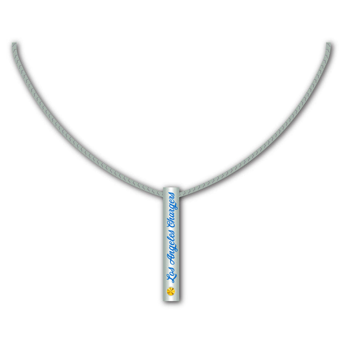 Los Angeles Chargers Necklace Silver Bar-0