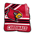 Louisville Cardinals Blanket 50x60 Raschel Throw-0