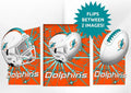 Miami Dolphins 3D Art Print 12x16 Lightning Flip-0