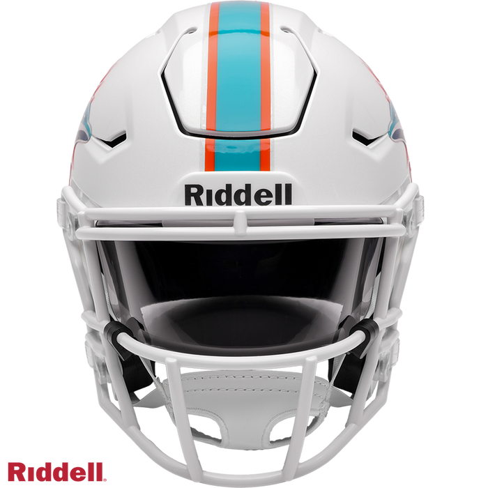 Miami Dolphins Helmet Riddell Replica Mid-Size MIDI SpeedFlex Style-1