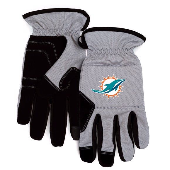 Miami Dolphins Work Glove-0