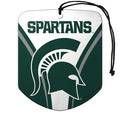 Michigan State Spartans Air Freshener Shield Design 2 Pack-0
