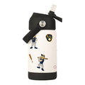 Milwaukee Brewers Kids Bottle 12oz Stainless Steel Mascot-0