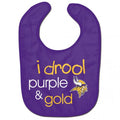 Minnesota Vikings Baby Bib All Pro Style I Drool Design-0