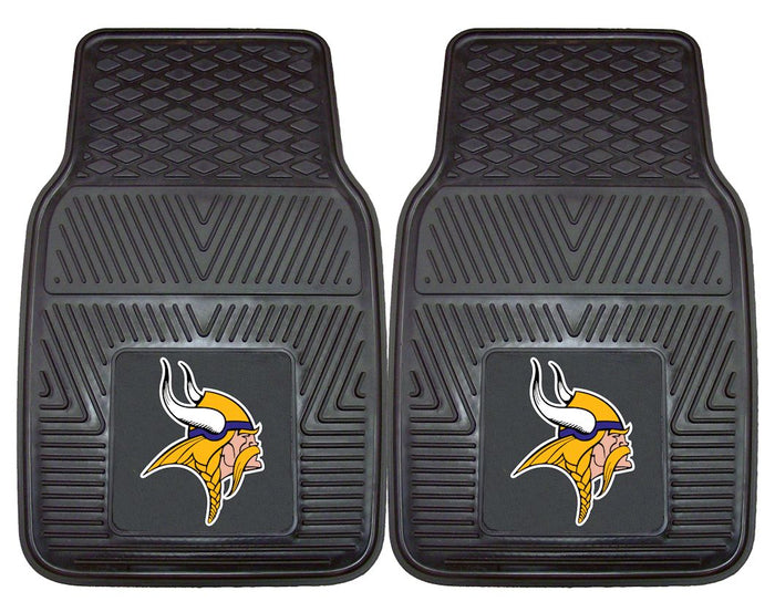 Minnesota Vikings Car Mats Heavy Duty 2 Piece Vinyl-1